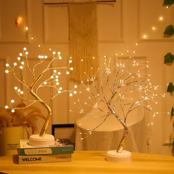 Mini LED Nat Lys juletræ kobbertråd Garland Lampe til Hjemmet Kids Soveværelse Indretning Fairy Lights-Koryfæet Ferie Belysning