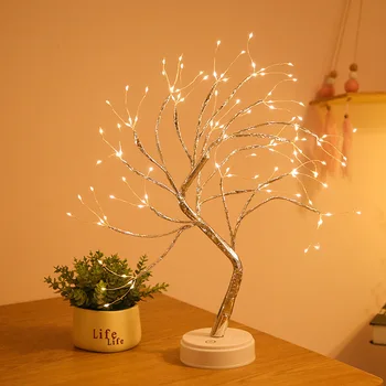 Mini LED Nat Lys juletræ kobbertråd Garland Lampe til Hjemmet Kids Soveværelse Indretning Fairy Lights-Koryfæet Ferie Belysning