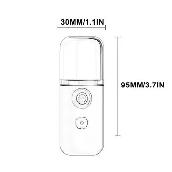 Mini Nano Facial Mist Sprøjte USB-Luftfugter Genopladelige Nebulizer Ansigt Damper Fugtgivende Skønhed Instrumenter hudpleje Værktøjer
