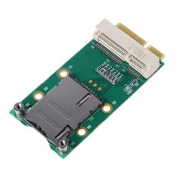 Mini-PCI-E-Adapter Forlængelse Kort til 3G, 4G Modul USIM-Kort Slot med SIM-Kort Slot for 3G/4G WWAN LTE GPS-Kort