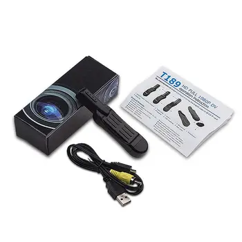 Mini-Pen T189 Full HD 1080P Stemme DV Digital Video Camera Recorder Videokamera Mini Micro HD Sports Camera