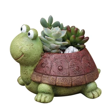 Mini Turtle Blomst Fartøj, Feje, Plante Haven, Plant Haver Hjem Kontor Ornament Hjem Kontor Indretning Af Nye Haver Kilder