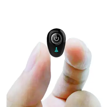 Mini Usynlige Tur Trådløse Hovedtelefoner støjreducerende Bluetooth-Hovedtelefon, Håndfri Stereo Headset TWS Øretelefoner Med Mikrofon