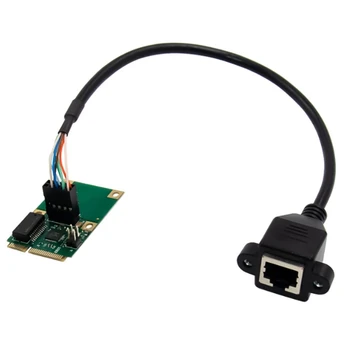 MINIPCIe Gigabit Elektrisk Port netværkskort Realtek RTL8111F Enkelt RJ45 Port Ethernet-Adapter-Kort til PC