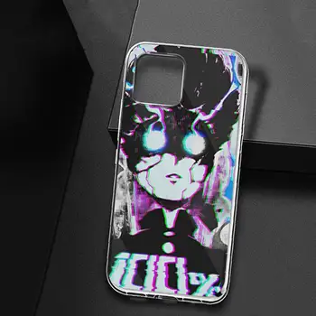 Mob psyko 100 Shigeo Kageyama animationsfilm Phone Case for iPhone 11 12 pro XS MAX Mini 8 7 6 6S Plus X 5S SE 2020 XR