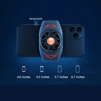 Mobiltelefon Radiator Gaming Universal Telefonen Køligere Portable Ventilator køleplade til Xiaomi iPhone Huawei, Samsung
