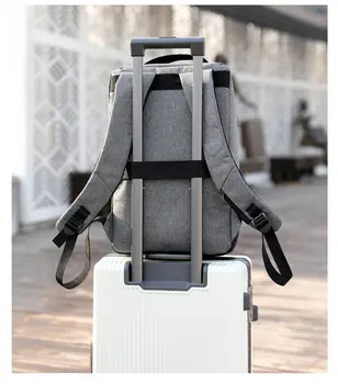 Mode Dame Herre Laptop Backpack Opladning Via USB til Computer Rygsæk til Skole Taske til at Rejse FL1321
