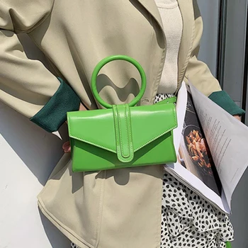 Mode kvindelige taske 2021 nye all-match bærbare lille torv bag messenger taske, skuldertaske