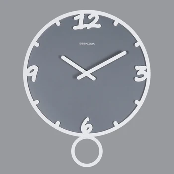 Mode Minimalistisk Stille Uret Væggen Kvarts Moderne Design Luksus Kreative vægur Tavs Reloj De Forhold Home Decor BD50WC