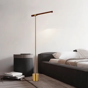 Moderne led gulvlampe stående lampe stehlampe soveværelse stue
