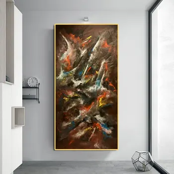 Moderne Wall Maleri På Lærred-Abstrakt Kunst Dekorative Udskriver Billeder Til Skandinavisk Living Room Wall Decor Maleri Cuadros