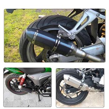 Motocross Lyddæmper Motorcykel Udstødning Systemer Pitbike For Honda cb1000r integra 750 varadero 125 pcx 2019 deauville fmx 650 NMAX