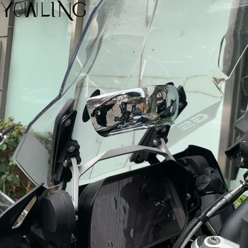 Motorcykel 180+ Grad Blind vinkel Spejl Vidvinkel sidespejle Sikkerhed Ekstra bakspejl for BMW, HONDA, kawasaki