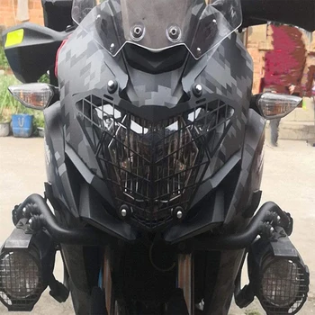 Motorcykel Forlygte Beskyttelse Cover Mesh Gitter Vagt for Kawasaki Versys 300X X300 X-300-2019