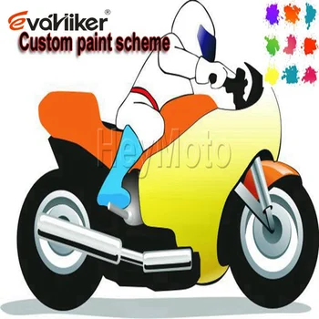 Motorcykel karrosseri kit til YZFR6 2008 2009 2010 2011 2012 2013 2016 sort hvid rød ABS-Plast skærme H3