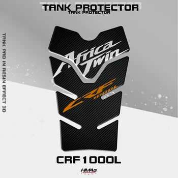 Motorcykel Mærkat Decals Tank Pad Dekorative Protector Motorcykel Tank Pad Beskytter 5D kulfiber For Honda CRF1000L 1000 L