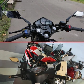 Motorcykel Spejle sidespejle bagfra Konveks Spejl For KAWASAKI NINJA 650R ER6F ER6N ZZR1200 ER5 GPZ500 EX500 Tilbehør