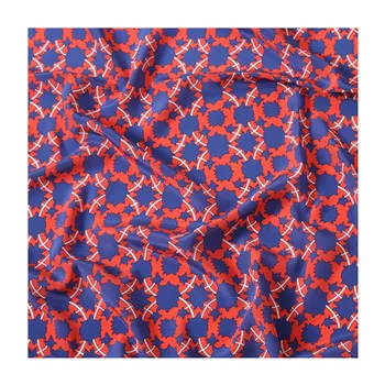 Mulberry silke crepe de chine stof klud pr meter 140 cm bred 16mm trykte tøj kjole tekstiler