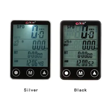 Multifunktionelle Speedometer Til Cykel Computer Wireless Touch-Knap LCD-Cykel Computer Cykling Kilometertæller Med Kadence Sensor