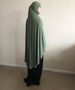 Muslimske Lang Khimar Formel Bøn Tøjet Hijab Kvinder Ramadan Niqab Burka Islamiske Tyrkiet Namaz Burka Musulman Eid Jilbab Djellaba
