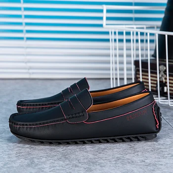 Mænd er Sommer Sko Shoes Informales De Hombre Sko Mandlige Fashion til Mænd Mænd 2020 Læder Til Casual Herre Ægte
