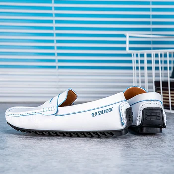 Mænd er Sommer Sko Shoes Informales De Hombre Sko Mandlige Fashion til Mænd Mænd 2020 Læder Til Casual Herre Ægte