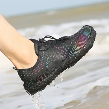 Mænd og kvinder hastighed interferens vand åndbar sko, non-slip udendørs sport slid-resistente stranden lette sportssko