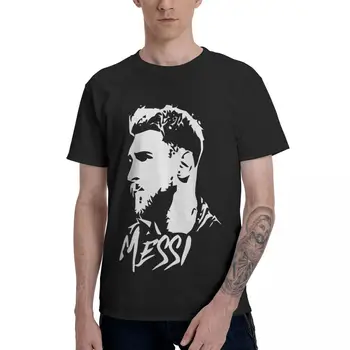 Mænd T-shirt Lionel Messi 10 Argentina Legende Tøj Udskrivning T-Shirt Mænd, Kvinder, bomuld, O-Neck Tee t-shirt Til Fans