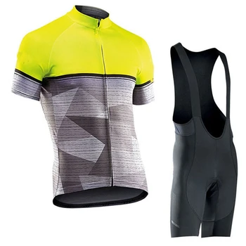 Mænds cykling, triathlon black fashion kort-langærmet åndbar sport jersey buksedragt buksedragt casual wear dragt