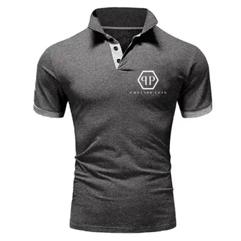 Mænds Fashion Business Polos Sommeren Afslappet Korte Ærmer Polo Shirt i Høj Kvalitet, Åndbar og Komfortabel Mænd Polo Shirts