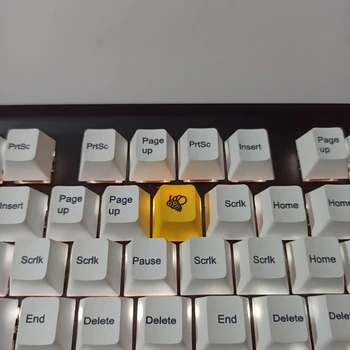New Høj Kvalitet R4 Keycap Cherry Profil Dip Dye Skulptur PBT-Tastatur Keycap for Mekanisk Tastatur Ætset Honey Bee