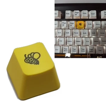 New Høj Kvalitet R4 Keycap Cherry Profil Dip Dye Skulptur PBT-Tastatur Keycap for Mekanisk Tastatur Ætset Honey Bee