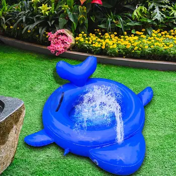 NEW Kids Spray Vand Mat Oppustelige Børn vandstråle Pude Sommeren Sprøjtende Hval Vand Toy Offentlig Græsplæne Spabad med Swiming Pool Toy