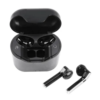 NewTWS Sport Trådløse Bluetooth-5.0 Høretelefoner I Øret Øretelefoner Vandtæt støjreducerende Headsets med Mikrofon Opladning Box