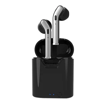 NewTWS Sport Trådløse Bluetooth-5.0 Høretelefoner I Øret Øretelefoner Vandtæt støjreducerende Headsets med Mikrofon Opladning Box