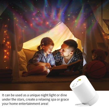 Night Light stjernehimmel Projektor Vand Bølge-Lampe LED-stjernede musik Roterende Fjernbetjening Justerbar Soveværelse sengelampe KTV