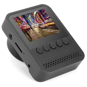 Night Vision G-Sensor Dash Cam 2K HD bakspejlet Fartskriver Omvendt Bil DVR 2 tommer Skærm 170 Vidvinkel Linse