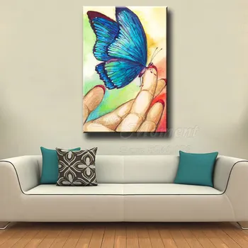Nogensinde Øjeblik Diamant Maleri Butterfly Farverige DIY Mosaik Broderi Fuld Pladsen Perler Håndværk Personlig Indretning 4Y1074