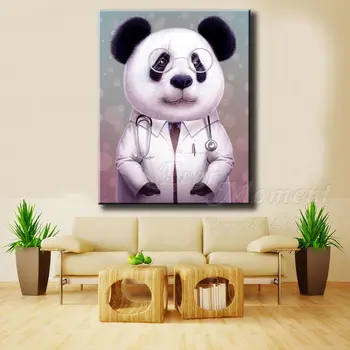 Nogensinde Øjeblik Diamant Maleri Panda Astronaut Is Billede Af Rhinestone 5D DIY Indretning Diamant Broderi Fuld Pladsen S2F2484
