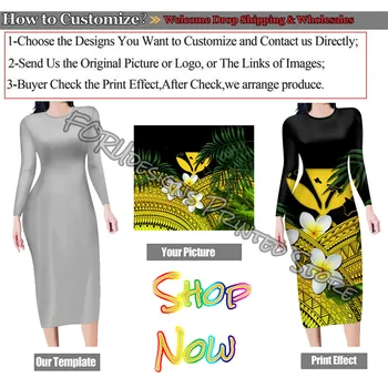 Noisydesigns Vintage Kvinder Sexet Midi Lange Toppe O Neck Dress Farverige Polynesiske Blomst Tie Dye Udskrivning Sommer Efterår Vestido