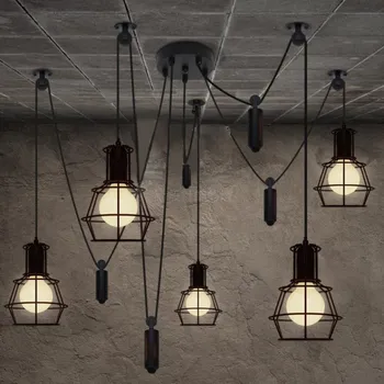 Nordisk led sten abe lampe belysning industriel lampe kommerciel belysning køkken spisestue bar stue, soveværelse
