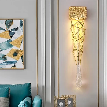 Nordisk LED Væg Lamper til stuen Moderne Hjem Decor Lampe Soveværelse Restaurant DecorationWall Lys Indendørs Kampprogram