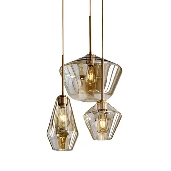 Nordisk Moderne Glas Pendel lys-Armaturer Loft LED Hængende Pendel Lampe for Køkken, Restaurant, Opholdsstue, Soveværelse WJ10