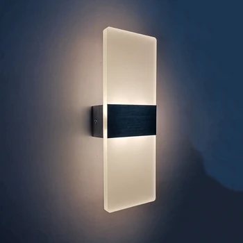 Nordisk Personlighed væglampe enkelt led stue Baggrund Runde væglampe hotel hall korridor belysning minimalistiske