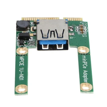 Notebook Mini-PCI-E-USB2.0 PCI Express-adapterkort Mini-PCI-E-USB 2.0-udvidelseskort For Bærbare USB Bluetooth-Adapter