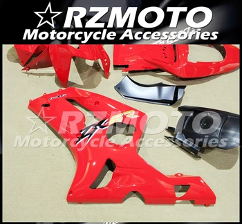 Ny ABS Motorcykel Fuld Kåbe Kits, passer til Kawasaki Ninja ZX6R 636 ZX-6R 600cc 2003 2004 Karrosseri sæt Custom Rød blank