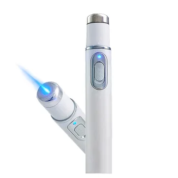 Ny Bærbar Blå Lys Acne Laser Terapi Pen Åreknuder Behandling Bløde Ar, Rynke Fjernelse Ansigt Hudpleje Værktøjer