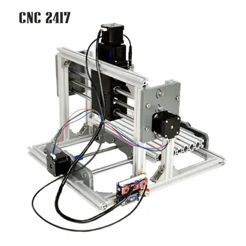 Ny CNC 2417 DIY CNC Engraving Machine 3axis Mini Pcb, Pvc-fræsemaskine Metal Træ Udskærings Maskine Cnc Router GRBL Kontrol