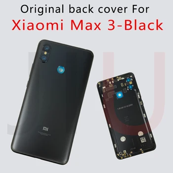 Ny For Xiaomi Mi-Max 3 Batteri Cover Frame Kamera Linse Batteri Cover Bagpanel Boliger Tilbage Sag