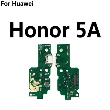 Ny Mikrofon Modul+USB-Opladning Port Board Flex Kabel-Stik Dele Til Huawei Honor Spil 5A, 5C Pro 5X Udskiftning